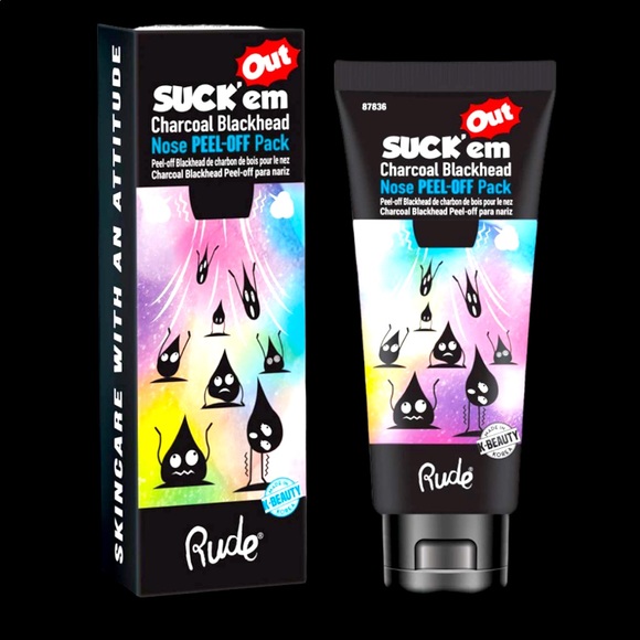 Suck'em Out Charcoal Blackhead Nose Pack - Picture 1 of 3
